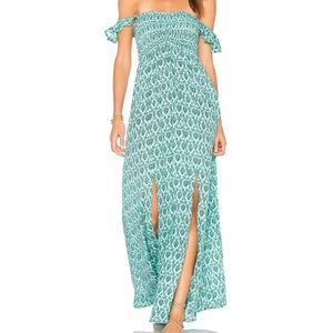 Tiara Hawaii Hollie Dress in Turkish Teal